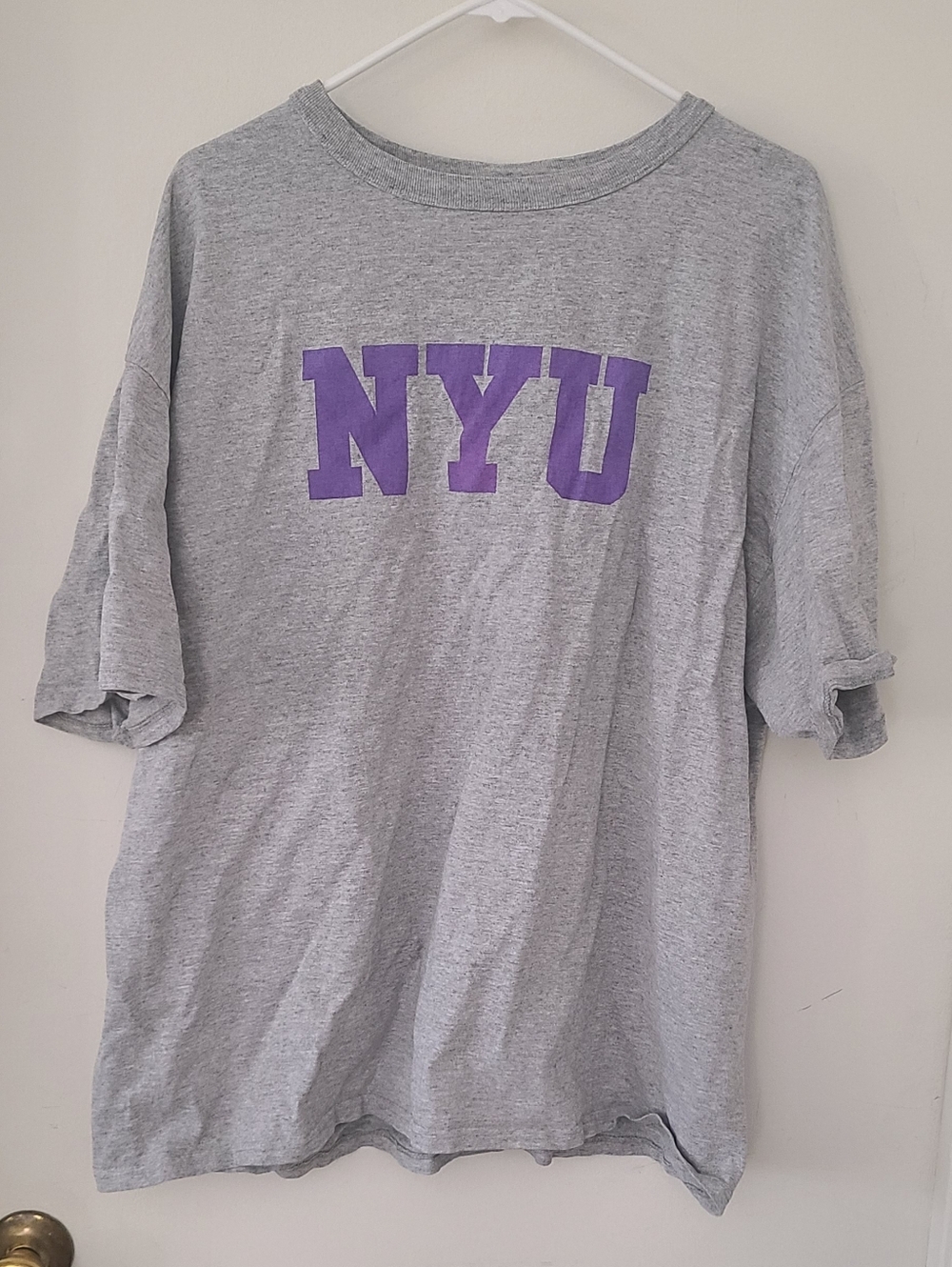 Vintage Champion New York University Violets XL T-Shirt